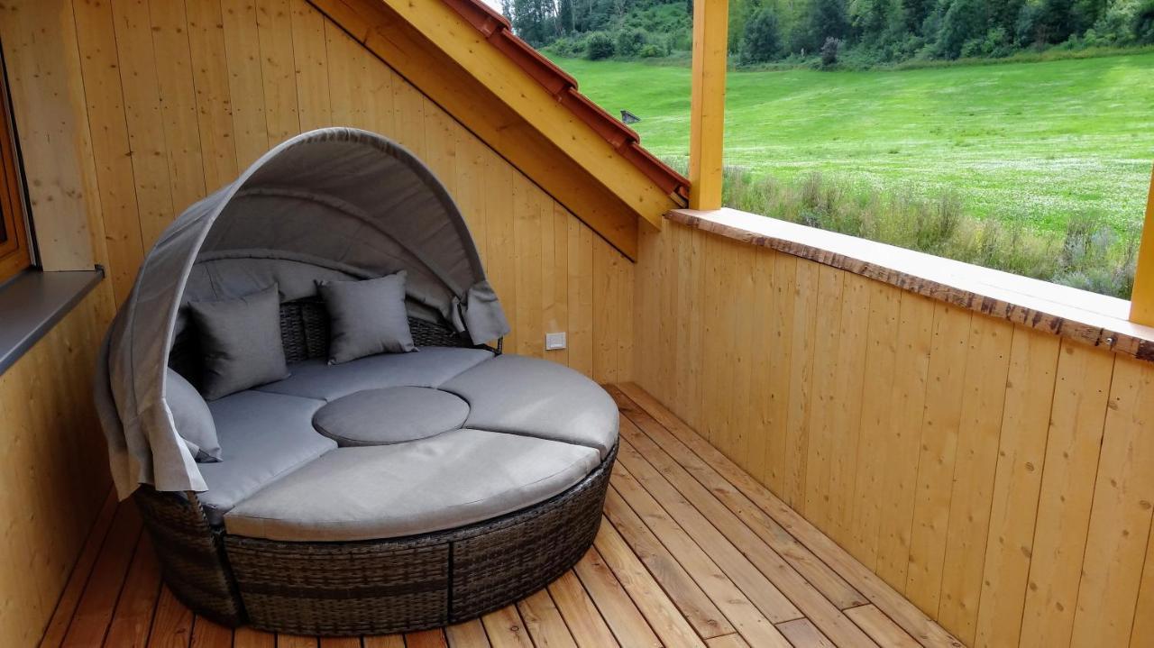 Waldblick Im Happy Allgaeu - Wohnung Mit Grosser Dachterrasse Leutkirch im Allgau Bagian luar foto